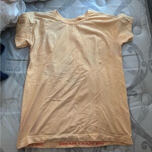 Athleta Girl Yellow T-Shirt